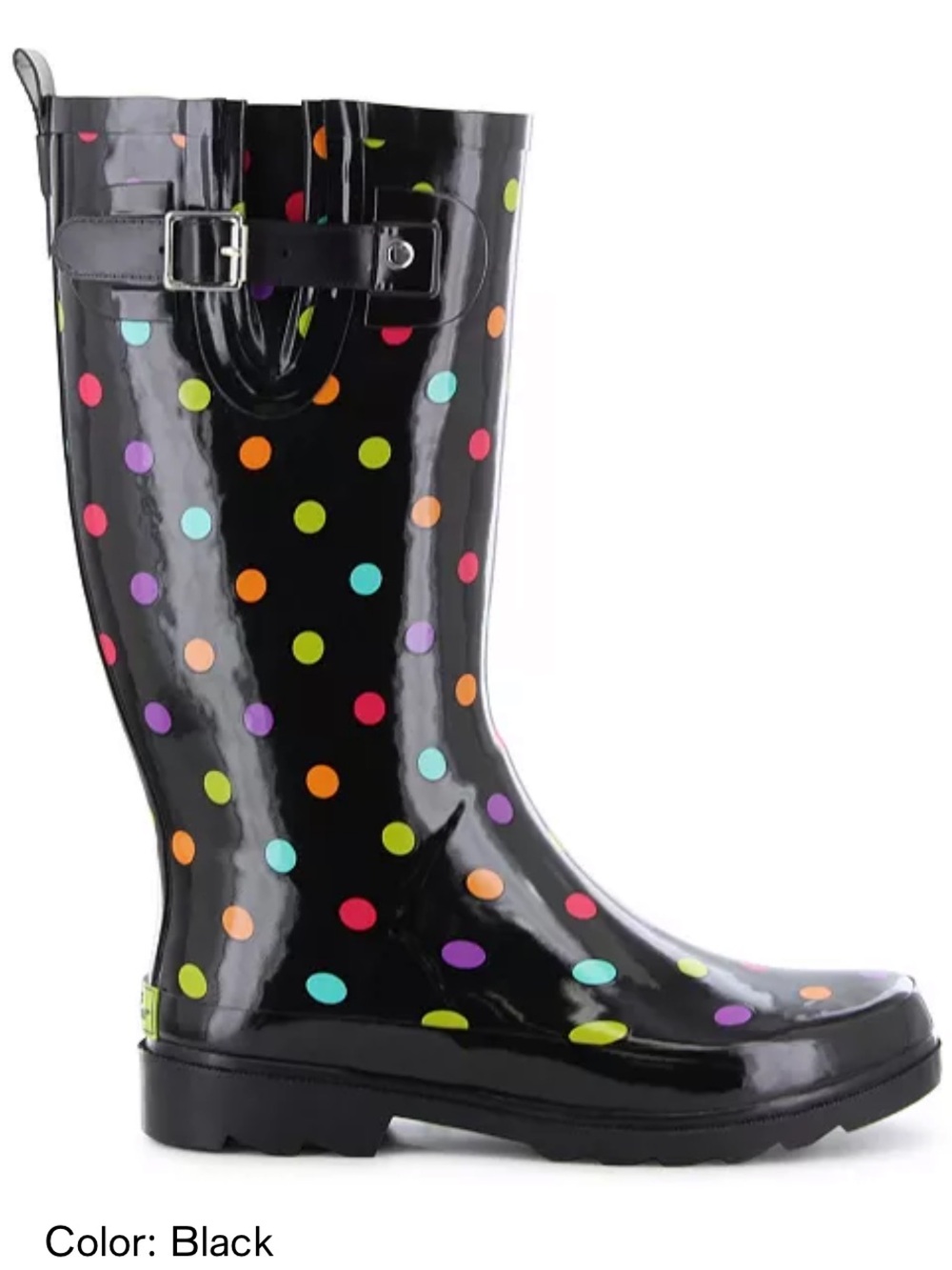 Polka Dot Rain Boots